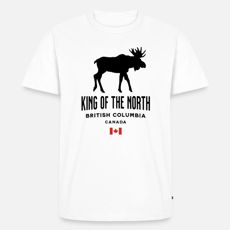 British Columbia - Männer Premium Bio T-Shirt - Weiß