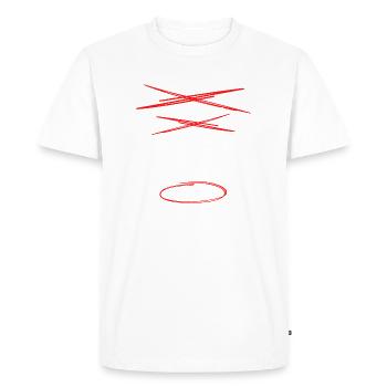 Boyfriend Fiancé Husband Est 2007 - Men's Premium Organic T-Shirt - white - Front - Nico (187cm)