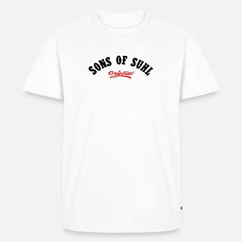 Simson Schwalbe Moped KR 51 - Männer Premium Bio T-Shirt - Weiß