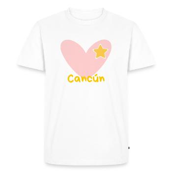 Cancun - Mexico - Yucatan - Spring Break - Cancún - Men's Premium Organic T-Shirt - white - Front - Nico (187cm)