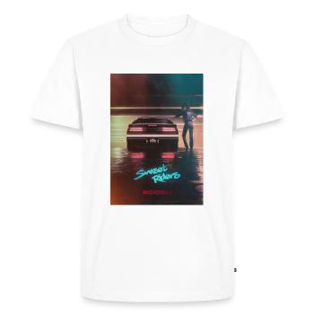 Sunset Riders '300ZX' Design - Men's Premium Organic T-Shirt - white - Front - Nico (187cm)