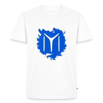 Kayi Boyu Kayi Tamgasi - T-shirt Premium bio Homme - blanc - Devant - Nico (187cm)