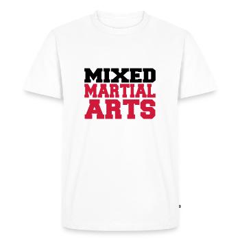 Mixed Martial Arts - T-shirt Premium bio Homme - blanc - Devant - Nico (187cm)