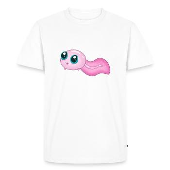 Mignon têtard rose - T-shirt Premium bio Homme - blanc - Devant - Nico (187cm)