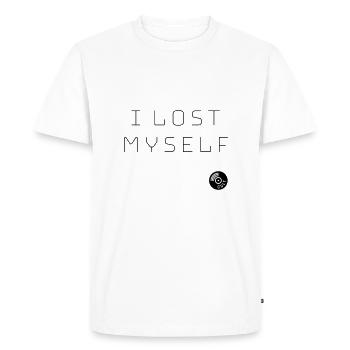 I Lost myself - Radiohead - Karma Police - Men's Premium Organic T-Shirt - white - Front - Nico (187cm)