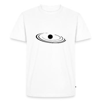 Planètes théoriques en orbite autour du Soleil - T-shirt Premium bio Homme - blanc - Devant - Nico (187cm)