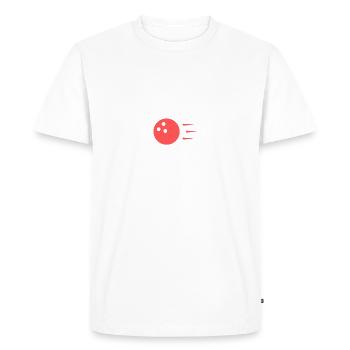 Bowling Dictons Bowling Bowler Skittles Cadeau - T-shirt Premium bio Homme - blanc - Devant - Nico (187cm)