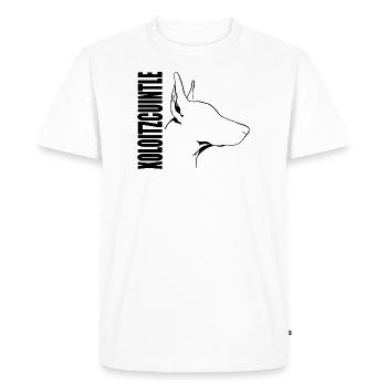 XOLOITZCUINTLE Xolo Dog Dogs Naked Dog Wilsigns - Men's Premium Organic T-Shirt - white - Front - Nico (187cm)