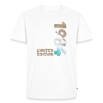 Design de plage en édition limitée de 1984 - T-shirt Premium bio Homme - blanc - Devant - Nico (187cm)
