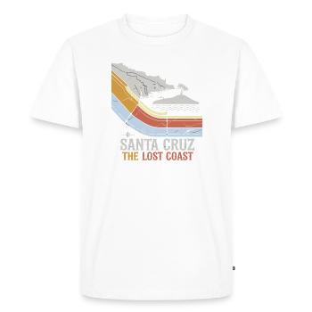 Santa Cruz - T-shirt Premium bio Homme - blanc - Devant - Nico (187cm)