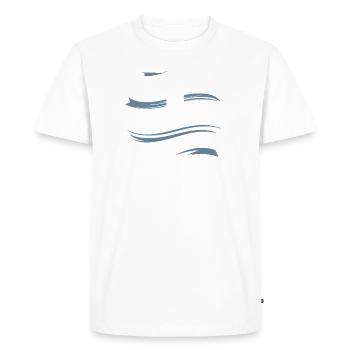 Always be thankful life could be worse - Men's Premium Organic T-Shirt - white - Front - Nico (187cm)