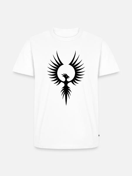 phoenix1 - Männer Premium Bio T-Shirt - Weiß