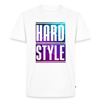 Hardstyle - T-shirt Premium bio Homme - blanc - Devant - Nico (187cm)