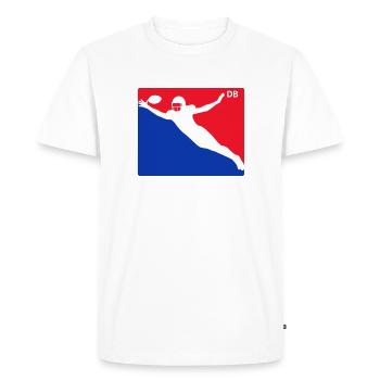 Couleur du demi défensif - T-shirt Premium bio Homme - blanc - Devant - Nico (187cm)