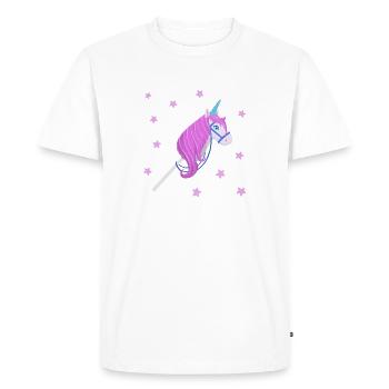 Dada - T-shirt Premium bio Homme - blanc - Devant - Nico (187cm)