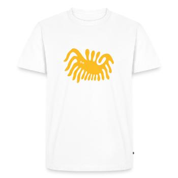 Gimme Five - T-shirt Premium bio Homme - blanc - Devant - Nico (187cm)
