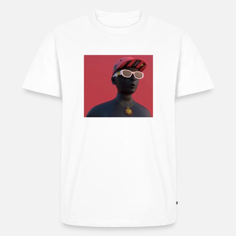 Neueste Modedesignerin - Männer Premium Bio T-Shirt - Weiß