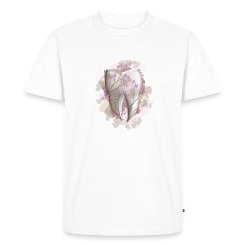 Peinture de dents. Cadeau de dentiste. Cabinet dentaire - T-shirt Premium bio Homme - blanc - Devant - Nico (187cm)