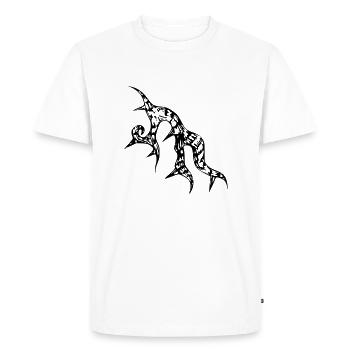 Thorns - Men's Premium Organic T-Shirt - white - Front - Nico (187cm)