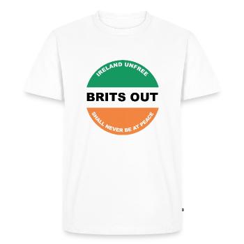Les troupes britanniques sont éliminées - T-shirt Premium bio Homme - blanc - Devant - Nico (187cm)