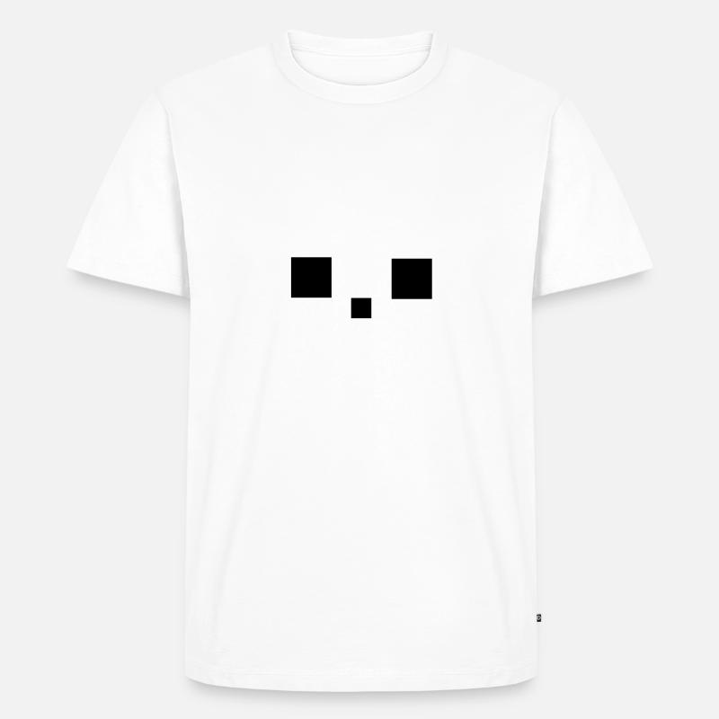 Langweiler - Männer Premium Bio T-Shirt - Weiß