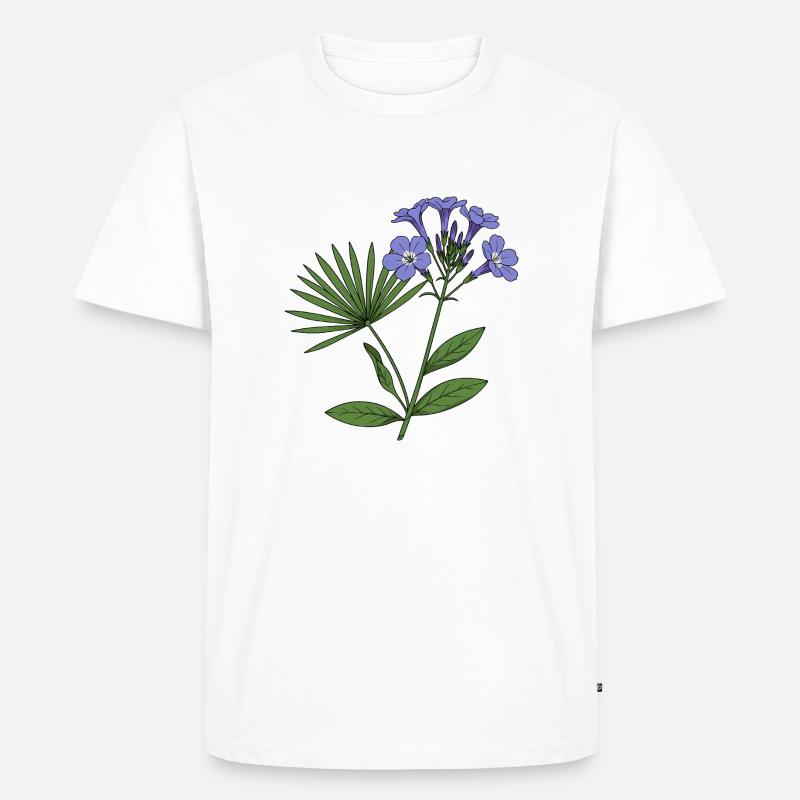 Babiana stricta - Männer Premium Bio T-Shirt - Weiß