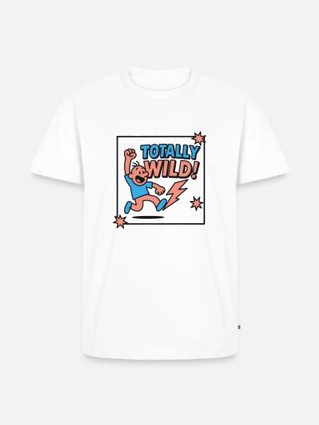 Comic Energy Explosion - Men's Premium Organic T-Shirt - white