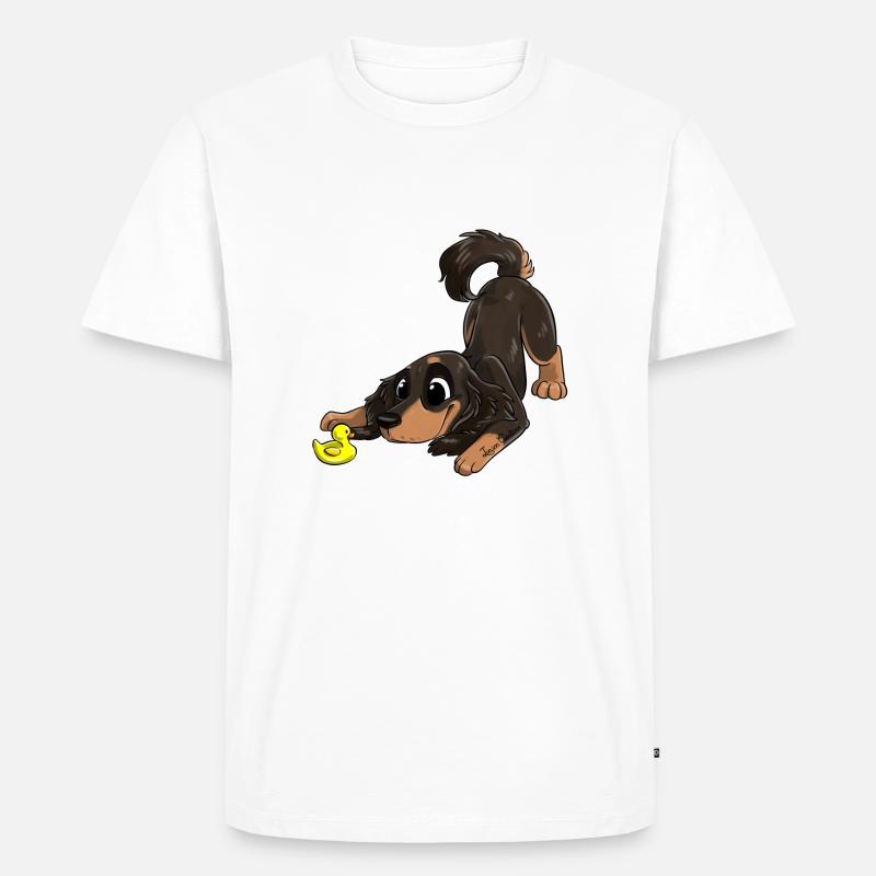 Der süßeste - Männer Premium Bio T-Shirt - Weiß