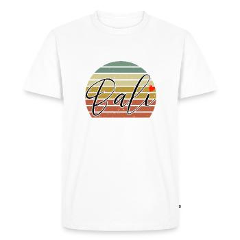Bali - Indonésie - T-shirt Premium bio Homme - blanc - Devant - Nico (187cm)