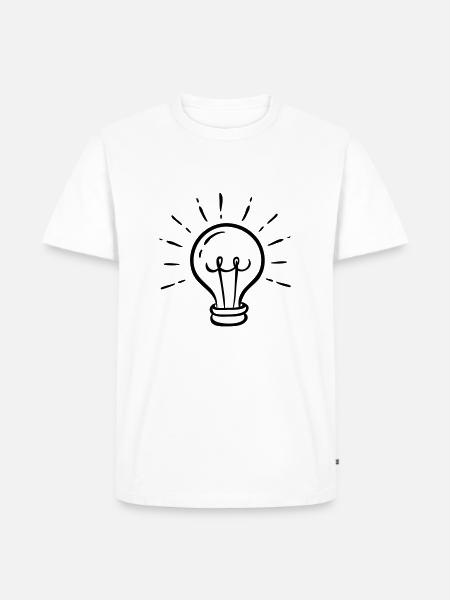 I got a new idea! - Men's Premium Organic T-Shirt - white