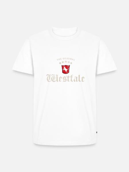 Original Westfale - Männer Premium Bio T-Shirt - Weiß