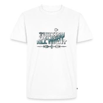 Turkish Delight - Men's Premium Organic T-Shirt - white - Front - Nico (187cm)