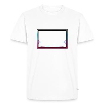 Cadeau d’anniversaire 30 ans plus tard - T-shirt Premium bio Homme - blanc - Devant - Nico (187cm)