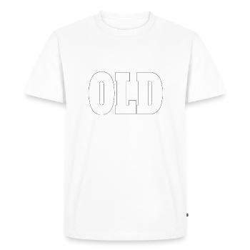 Ancien - Alt - T-shirt Premium bio Homme - blanc - Devant - Nico (187cm)