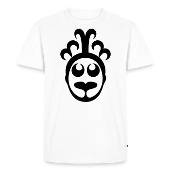 clown - T-shirt Premium bio Homme - blanc - Devant - Nico (187cm)
