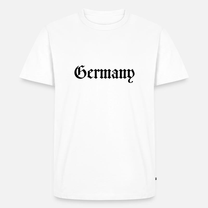 germany - Männer Premium Bio T-Shirt - Weiß