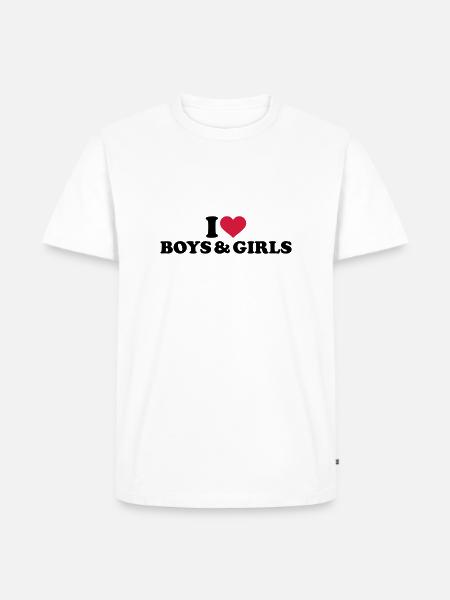 Bisexuell - Männer Premium Bio T-Shirt - Weiß