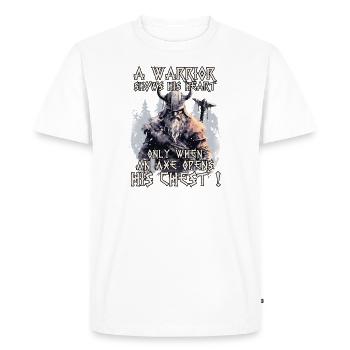 Asgard Maison des Dieux Mythologie Viking - T-shirt Premium bio Homme - blanc - Devant - Nico (187cm)