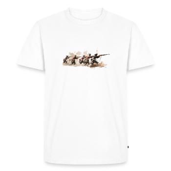 infanterie de ligne soldats napoléoniens grenadier - T-shirt Premium bio Homme - blanc - Devant - Nico (187cm)