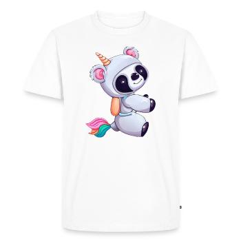 Koala Unicorn Fusion, conception animale géniale - T-shirt Premium bio Homme - blanc - Devant - Nico (187cm)