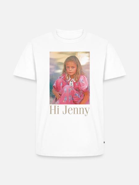 Forrest Gump Hi Jenny - Men's Premium Organic T-Shirt - white