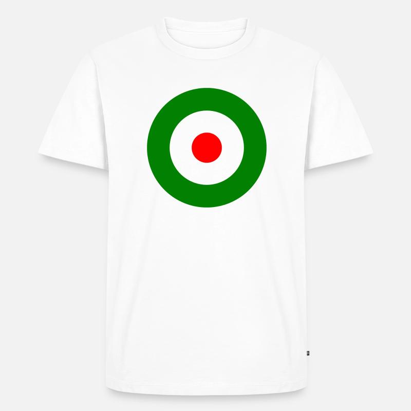 Italien - Männer Premium Bio T-Shirt - Weiß