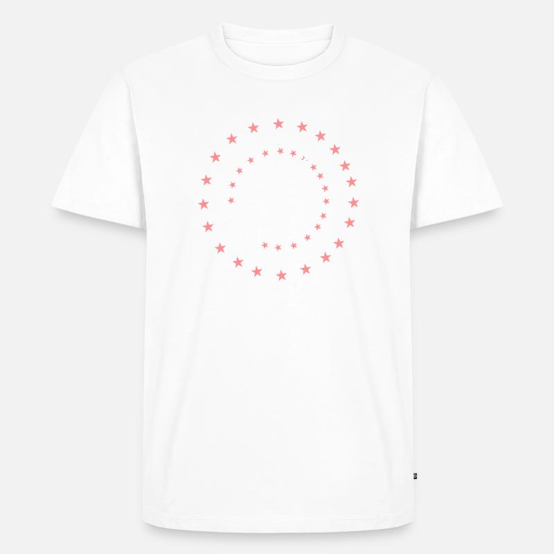 Einhorn - Männer Premium Bio T-Shirt - Weiß