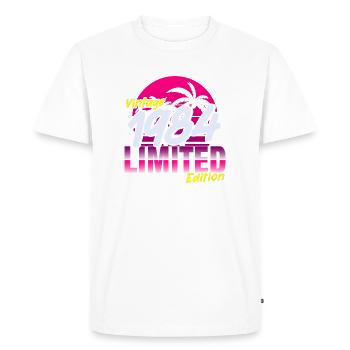 Birthday 1984 40th Birthday Men and Women - Men's Premium Organic T-Shirt - white - Front - Nico (187cm)