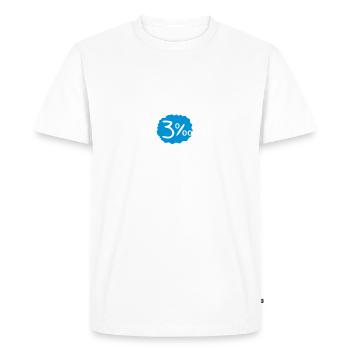 Mes dernières volontés, 3 PROMILLE - T-shirt Premium bio Homme - blanc - Devant - Nico (187cm)