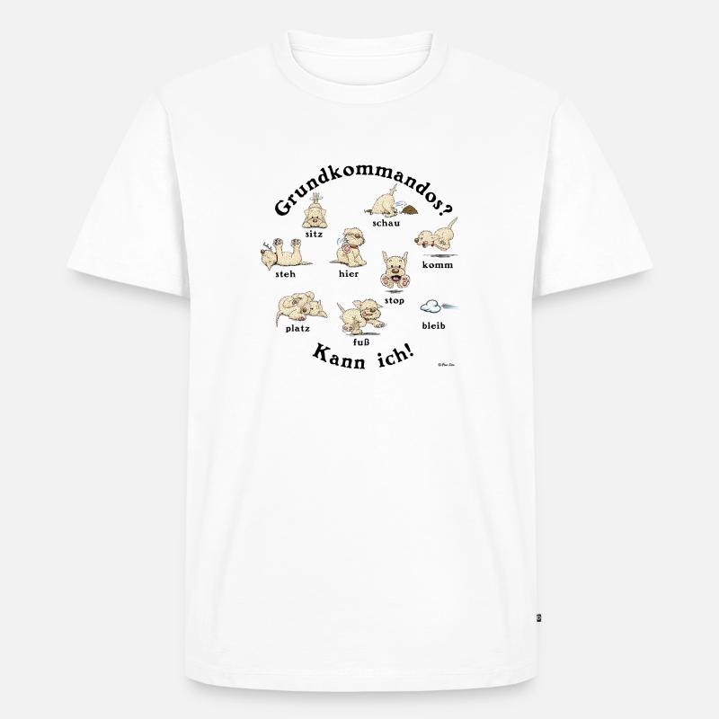 Commandos4 - Men's Premium Organic T-Shirt - white