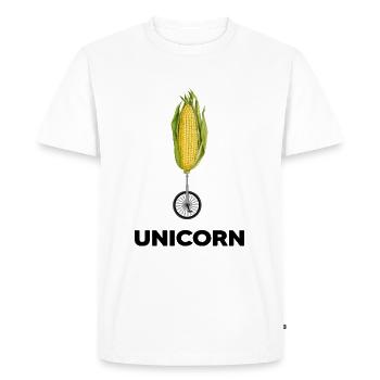 unicycle unicycle artist unicycle unicorn - Men's Premium Organic T-Shirt - white - Front - Nico (187cm)