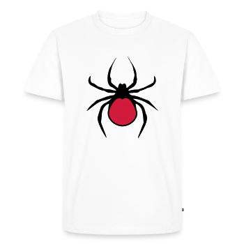 tick bite bloodsucker disgusting spider blood - Men's Premium Organic T-Shirt - white - Front - Nico (187cm)