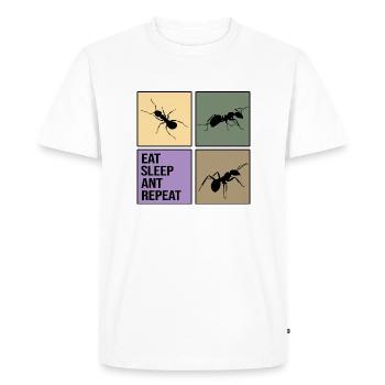 Ant colony of ants ant state - Men's Premium Organic T-Shirt - white - Front - Nico (187cm)