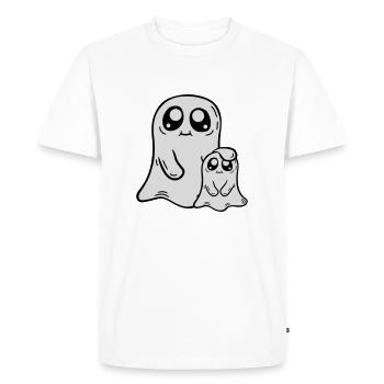 de famille Bande dessinée enfant - T-shirt Premium bio Homme - blanc - Devant - Nico (187cm)